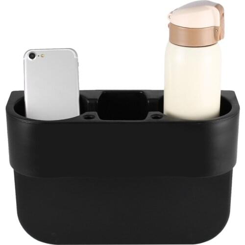 Universal Auto Truck Car Seat Drink Holder Rubbish Case Bin Valet Beverage Can Bottle Food Mount Stand Storage Box