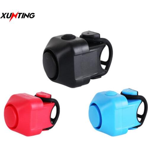 Bike Electronic Loud Horn 130db Warning Safety Electric Bell Police Siren Bicycle Handlebar Alarm Ring Bell Cycling Accessories