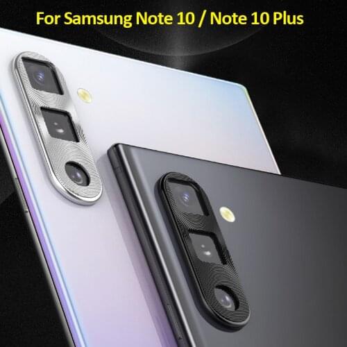 Luxury Camera Lens Protector Ring Aluminum For Samsung Galaxy Note 10 Plus Camera Lens Protection Cover For Galaxy Note 10 10