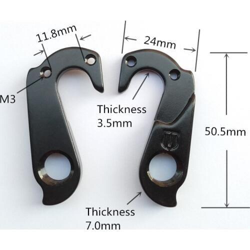 10pcs bicycle Derailleur Hanger bike Gear Hanger cycle gear hanger dropout for CERVELO R2 R3 R5 S2 S3 CERVELO Derailleur Hanger