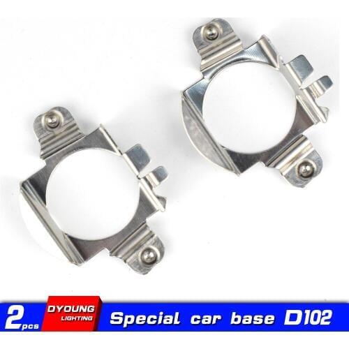 H7 Led Lamp Bulb Holder Adapter Headlight Car Accessories For Mercedes-Benz Ford Chery Riich Besturn 2Pcs D102