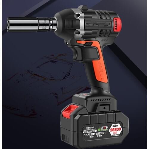 5800rnp 16800mAh Brushless Cordless Electric Impact Wrench Rechargeable Lithium Battery Car Wheel Hand Drill Power Tools US Plug