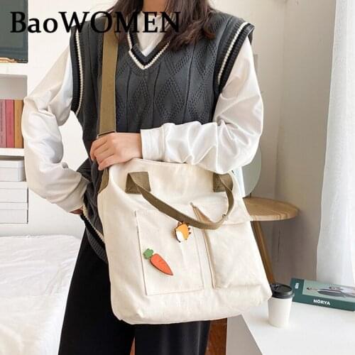 BaoWomen Fashion Large Capacity Nylon Crossbody Bags Waterproof Cloth Bags For Women 2020 Large Capacity Lady Shoulder Bag Tote