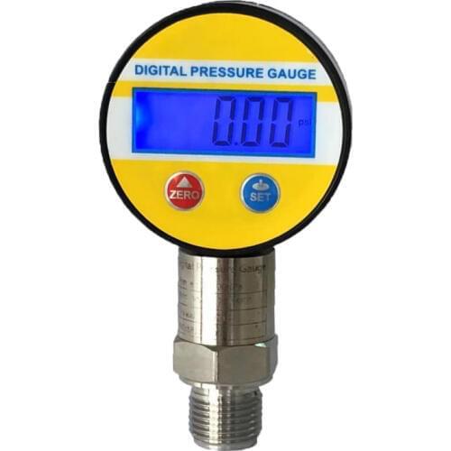 0-60Mpa G1/4 LCD Digital Pessure Gauge Battery Powered MPa Atm Bar Kgf/cm2 KPa mH2O Psi Mbar mmHg Optional