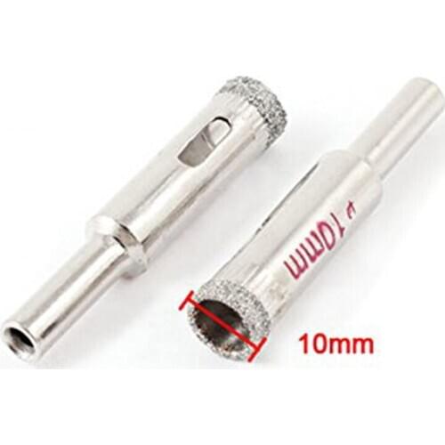 Designer 10mm 3/8" Diamond Coated Core Hole Saw Drill Bit Set Tools For Tiles Marble Glass High Quality