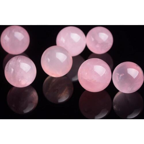 Druzy Natural Roses Quartz Crystal Sphere Multi Colors Available Magic Lucky Crystal Ball Healing Energy Chakra