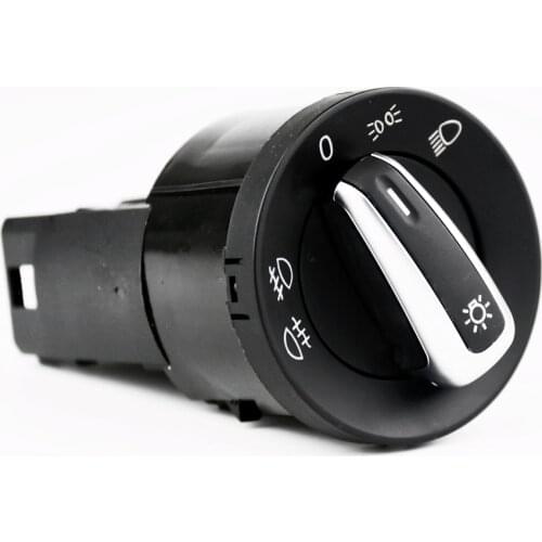 Chrome Headlight Control Switch Fog Light For Transpoter T4 Passat B5 B5.5 New Beetle Bora golf Mk4
