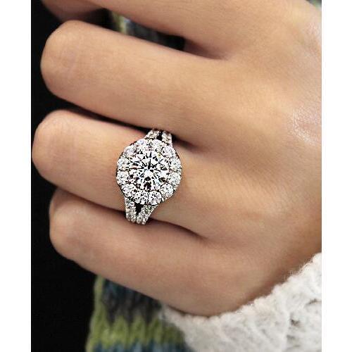 Beautiful Finger Ring Ssilver plated Fashion Zircon Ring for Women Promise Engagement Wedding Ring Jewelry