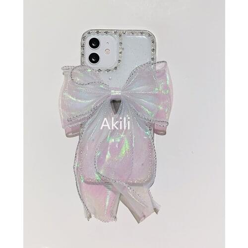Disney Lace bow IPhone12/11ProMax X/XS/XR Apple phone case is suitable for 7/8 360 Full Cover zz0420-2