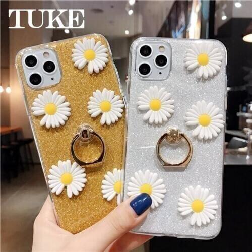 Minimalist Small Daisy phone case for Vivo Y17 Y19 Y31 Y33 Y35 Y37 Y51 Y55 Y66 Y67 Y69 Y79 Y91 Y93 Y97 Z5X Z6 soft TPU back cove