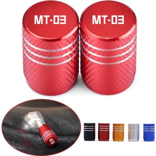 Motorcycle CNC Wheel Tire Valve Air Port stem caps Accessories For YAMAHA MT-03 MT03 mt 03 2018 2019 2020 2021 with LOGO MT03