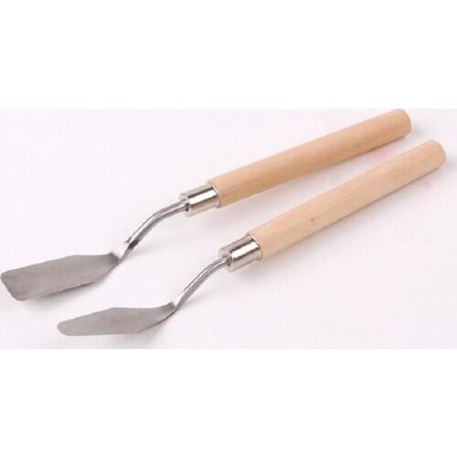 Painting Knives Stainless Steel Spatula Palette Knife Oil Painting Accessories Color Mixing for Oil, Canvas, Acrylic Painting