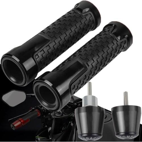 Motorcycle CNC 7/8'' 22mm Handle bar Scooter Handle grips handlebar grip For Piaggio Vespa GTS LX LXV 50 125 150 250 300 300ie