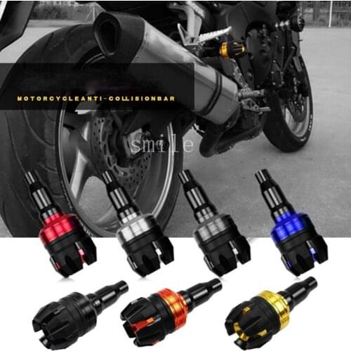 Universal 10mm CNC Aluminum Motorcycle Crash Protector Crash Pad Engine Cover Frame Sliders Protector