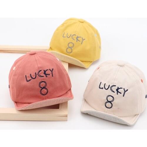 Newsborn Baby Cap Spring Autumn Casual Soft Brim Outdoor Visor Hat For Boys Girls Cute Smling Accessories Kids Baseball Caps