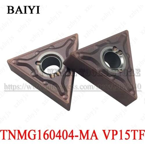10PCS TNMG160404-MA VP15TF Hot selling TNMG metal cutting tools