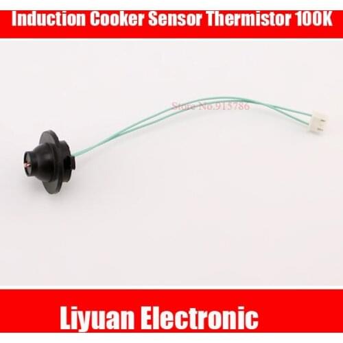 2pc Induction cooker universal probe temperature sensor 100K thermistor temperature sensor temperature control sensor E0 failure