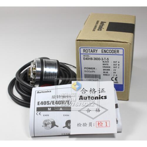 Autonics hollow shaft encoder E40H8-3600-3-T-5 [original authentic]