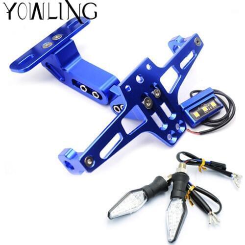 Motorcycle Licence Registration Plate Holder License Plate Mount Holder For SUZUKI GSXR 600 750 1000 GSR600 GSR750 GSR1000 03-17