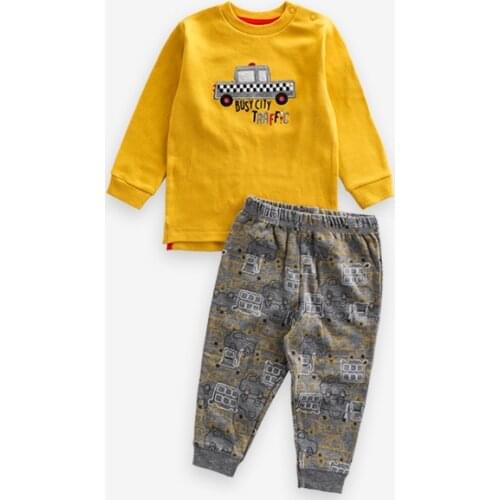 2021 Newborn Cotton Baby Boys Girls Clothes Set Autumn Winter Baby Long Sleeve T-shirt+Pants Suit Baby Costume Set