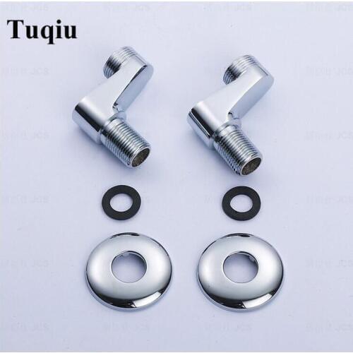 Copper material faucet Accessories for Shower faucet Chrome Plated adjustable water supply line