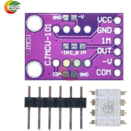OPT101 Analog Light Sensor Module Light Intensity Monolithic Photodiode Transimpedance Amplifier Module Monolithic Photodiode