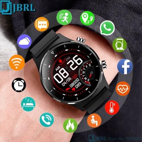 2021 Smart Watch Men Male Smartwatch Electronics Smart Clock For Android IOS Fitness Tracker Full Touch Bluetooth Smart-watch
