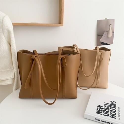 New tote bag, woman bag, shoulder bag, fashion casual large-capacity handbag, simple large bag purse handbag tote bag Bolsa