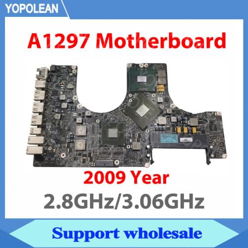 Original A1297 laptops Motherboard 820-2610-A For Macbook Pro 17" A1297 Logic Board MC226 2009 Years