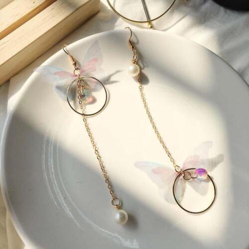 Qiaoyue Earrings With Stones