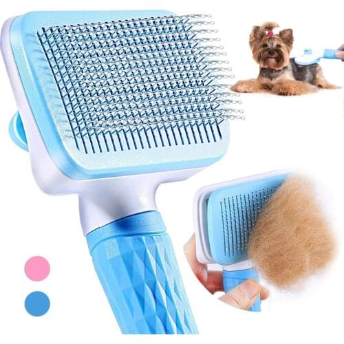 Pet Dog Hair Remover Multi-Purpose Needle Comb Quick Clean Short Long Hair Shedding Brush Tool For Cat Dogs Grooming Supplies