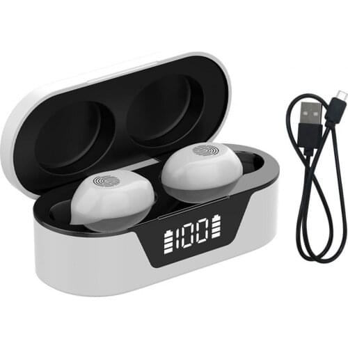 T31 Bluetooth-compatible Earphone Lossless Long Standby Time Digital Display TWS HiFi Gaming In-ear Earbud for Listening to Musi