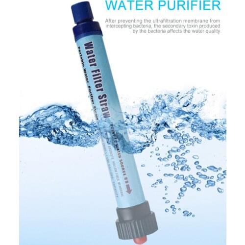Outdoor Water Purifier Camping Hiking Emergency Life Survival Portable Purifier Water Filter