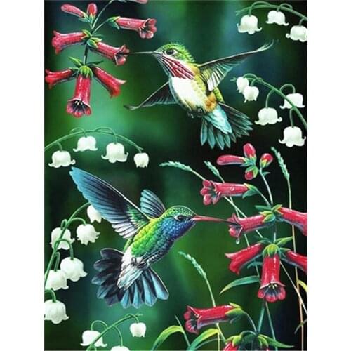 Animal Bird Printed 11CT Cross Stitch Set DIY Embroidery DMC Threads Handiwork Handmade Hobby Handicraft Sales Gift