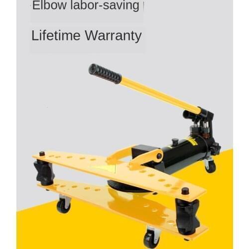 1 Inch Hydraulic Bender Galvanized Pipe Iron Tube Steel Pipe Bending Tools High And Low Pressure Plunger Design