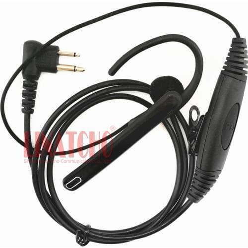 2 pin ear bar mic ear loop headset GP300 GP308 GP88S GP2000 walkie talkie ear bar earpiece