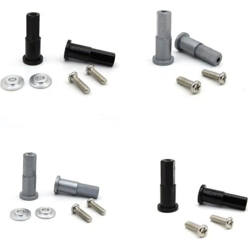 2PCS 5mm Metal Combiner Wheel Hub Hex for WPL D12 1/10 RC Car Parts