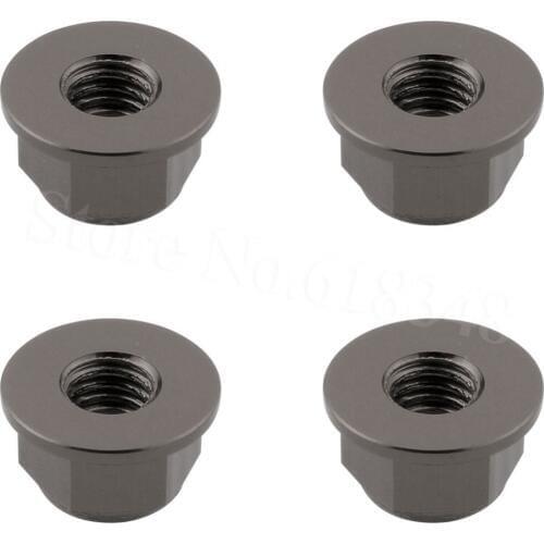 4pcs/lot HSP 102049 Aluminum Nylon Nut M4 02190 1/10 Upgrade Parts For R/C Car