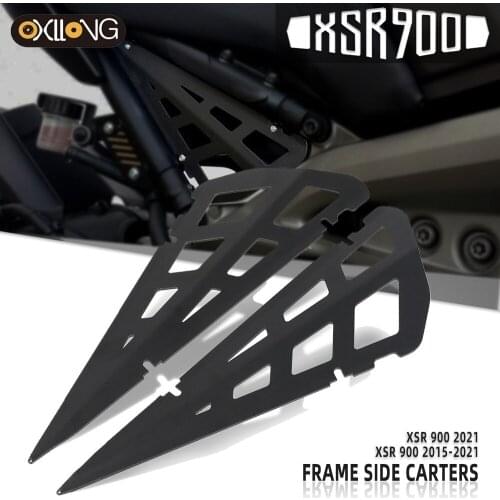 Motorcycle Accessory Frame Side Carters Cover Hose clamps Kit For YAMAHA XSR900 XSR 900 Abarth 2016 2017 2018 2019 2020 2021