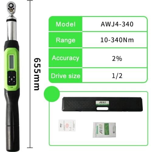 ALIYIQI AWJ4-340 1/2 Economical High Precision Digital Display Torque Wrench
