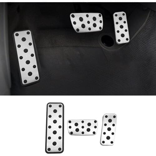 For Subaru Forester 2003-2005 Legacy 2004-2005 Outback 2004-2006 Car Accelerator Footrest Pedal Clutch Brake Pedals Cover Case