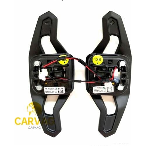 For Audi S4 S5 R8 Lamborghini Urus metal Tiptronic black Steering Wheel Shift Paddle 4ML 951 523 B