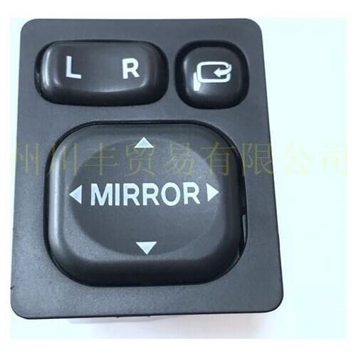 For Toyota Corolla Crown Reiz Camry Prado Rearview Mirror Switch Button Wing