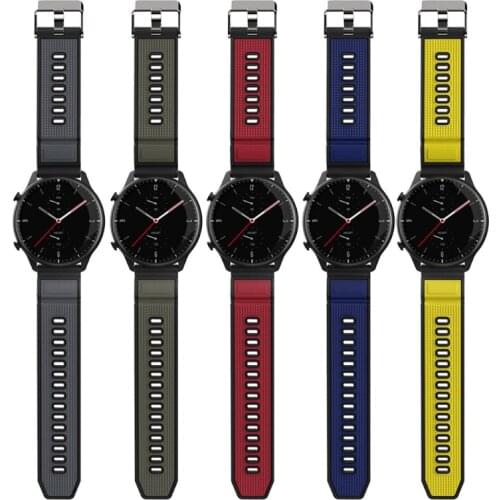 Double-sided color Bracelet For Oneplus Watch Strap One plus Smart Watch Silicone Wrist Smart Accessories