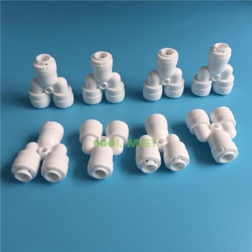 H171 Y type plastic tee coupling three way connectors quick connect one touch air fittings pneumatic air hose fittings 5pcs/pack