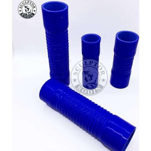 ID:38MM 45MM 50MM replace auto bend silicone tube hose rubber steel tube pipe (Length:400mm 500mm 600mm 800mm 900mm) 1PCS
