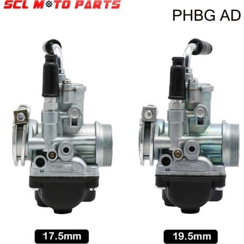 ALconstar-Motorcycle PHBG 17.5mm 19.5mm Carburetor AD Carburedor M32 x 1.25 Threaded High Quality Help Speed