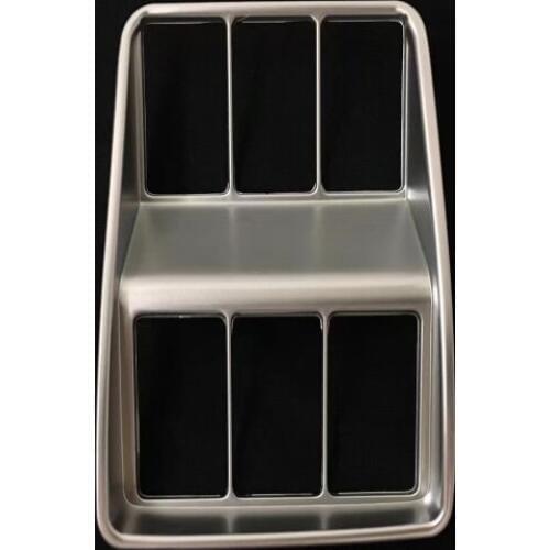 For Honda CRV CR-V 2017 2018 ABS Matte Interior Headlight Switch Button Sequins Decoration Trim Frame Cover Car Accessories