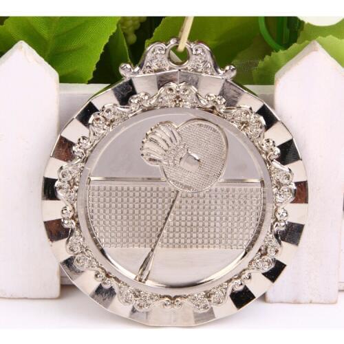 Badminton Medals Gold Color Medal and Silver Color Medal and Branze Color Medal