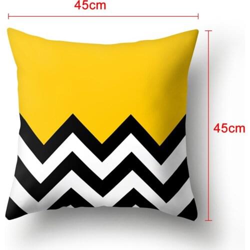 Pillow Cover Case 45x45cm Home Decoration Durable for Sofa Bedroom Car Coffee Bar SCIE999